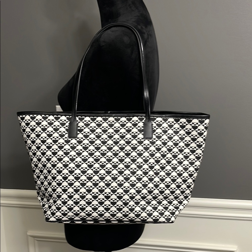 Kate Spade Black and White Tote Bag - Picture 5 of 13